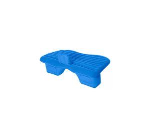 Colchón Infable Automóvil 2 Almohadas + Compresor Azul