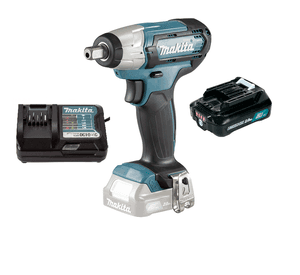 Pistola 12v Llave Impacto 145 Nm (1/2'') Makita TW141D (2 Ah)