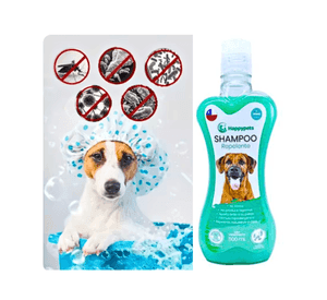 Shampoo Repelente Antipulgas Happypets Para Perros 500ml