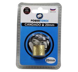 Candado de 20mm. Cuerpo de Bronce Macizo.