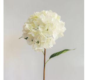 Hortensia Blanca Flor Artificial by Le Bouquet 66 cm