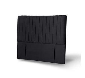 RESPALDO SORRENTO TELA NEGRO 2 PZA