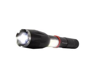 Linterna LED Tipo Cree 2 Luces 1000L W936 Philco