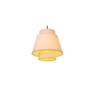 LAMPARA COLGANTE TRIBUTE BEIGE 3xE27