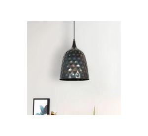 LAMPARA COLGANTE METAL BURQU BRONCE ENVEJECIDO 27CM