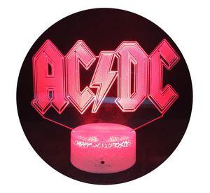 Lámpara 3dilution ACDC Fanart Base Agrietada