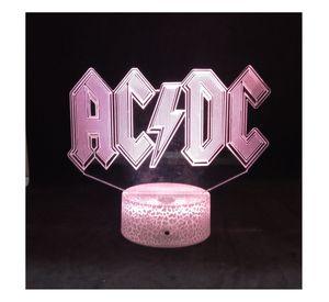 Lámpara 3dilution ACDC Fanart Base Agrietada