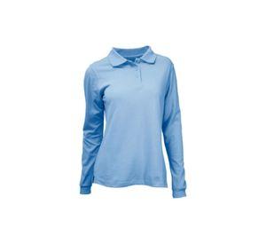 Polera Piqué Manga Larga Mujer