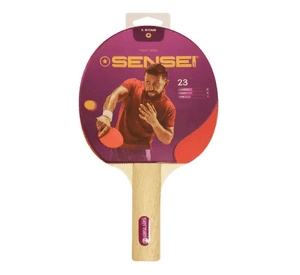 Paleta de ping pong Sensei 1 Star roja y negra