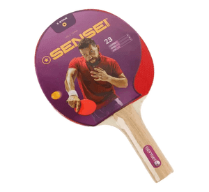 Paleta de ping pong Sensei 1 Star roja y negra