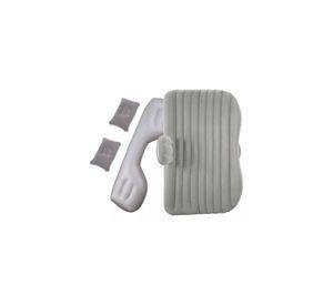Colchón Infable Automóvil 2 Almohadas + Compresor Gris