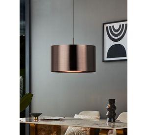 Lámpara Colgante Saganto Acero H1100 DM450 E27 1x60W IP20 Cod39356