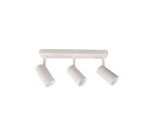 Foco Sobrepuesto Arsis II 3 Luces Blanco Mate