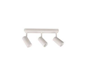 Foco Sobrepuesto Arsis II 3 Luces Blanco Mate