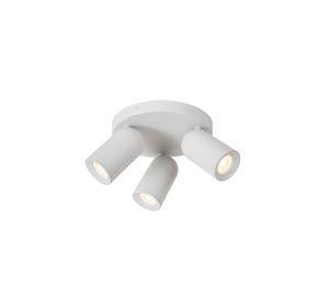 LAMPARA DE TECHO DIRECCIONAL PUNCH BLANCO Ø21cm 3XGU10