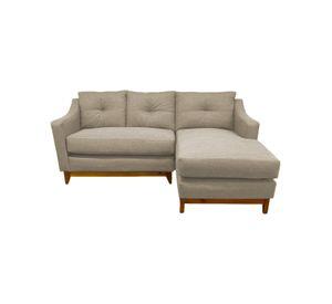 SECCIONAL CARRERA DERECHO CHENILLE BEIGE