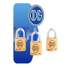 Candados Odis B30 30mm Bronce Solido Llaves Iguales X 3 Unds