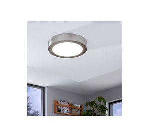 PLAFON PANEL LED 18W SILVER REDONDO 3000K