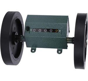 Odometro lineal para rollos de tela, plasticos o cuero