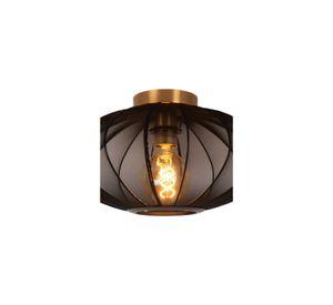 LAMPARA DE TECHO CORINA NEGRO Ø40-1xE27