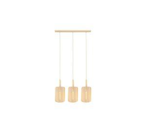 LAMPARA COLGANTE CORINA BEIGE 3xE27