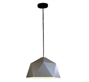 Lampara Metalica Colores Angulada Potente Ampolleta Incluida
