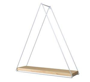 REPISA TRIANGULAR TOTAL WHITE 37X10X40CM VEKKAHOME
