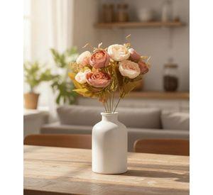 Set 4 Ramo Flores Artificiales Belleza Adorno Atemporal Jhn