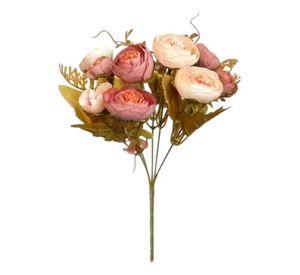 Set 4 Ramo Flores Artificiales Belleza Adorno Atemporal Jhn