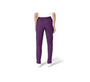 PANTALÓN CLÍNICO MUJER WONDERWINK 5155 EGGPLANT