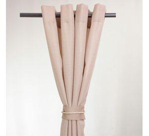 Set Cortinas 8 Piezas Yasmin Taupe