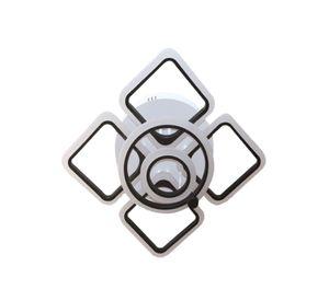 Lampara De Techo Led Multiluz muy potente105W Metal Y Acrilico incluye control remoto