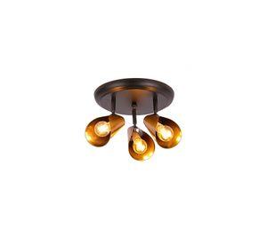 Plafón 3 Luces Rossi Envejecido E14