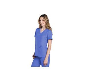 POLERA CLÍNICA MUJER CHEROKEE CK953A ORIGINALS ULTRA CIEL