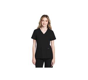 POLERA CLÍNICA MUJER CHEROKEE CK953A ORIGINALS ULTRA BLACK