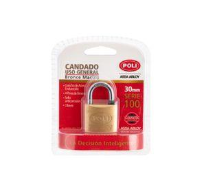 Candado Alta Seguridad Poli Bronce P/130 30mm