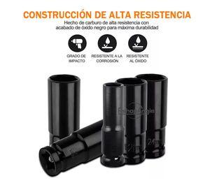 Kit De Dados Herramientas Juego Dados Extractores 1/4 A 19mm