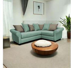 SECCIONAL PRAT DERECHO CHENILLE VERDE MENTA