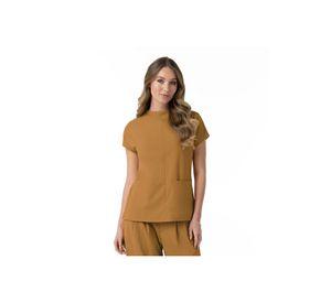 BLUSA CLÍNICA MUJER ESCOTE ALTO 6166 AUBURN
