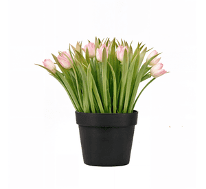 Set de 2 Flores Artificiales Realista Decoración Jhn