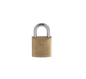 Candado Alta Seguridad Poli Bronce P/125 25mm INT/EXT
