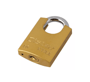 Candado oister xtra con hombro 40mm color amarillo