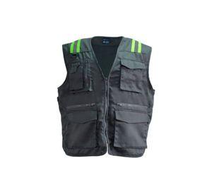 Chaleco Geologo Gabardina Dual Hi Vis Con Cinta Dia Y Noche