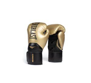 GUANTE BOX EVERLAST ELITE 2 DORADO/NEGRO