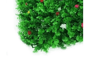 Pack de 10 Palmetas Artificiales Espiral con Flores 60x40cm