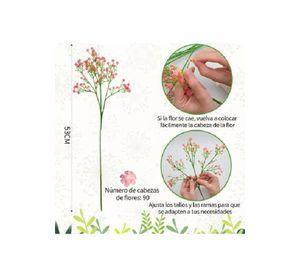 90 Flores Gypsophila para Arreglos Artificiales Flor Adornar