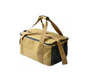 Canasta picnic cooler mochila bolso térmica plegable café