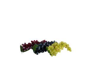 Ramo de Uva Verde Artificial Artificial | Estilo Natural para Interiores y Vitrinas