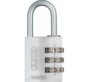 Candado Abus 145 40mm Aluminio Con Clave Plata