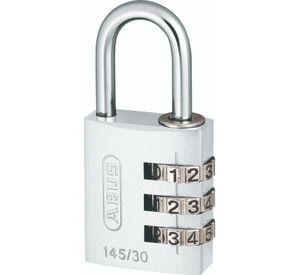 Candado Abus 145 40mm Aluminio Con Clave Plata